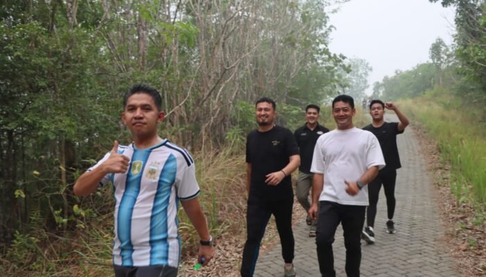 Cegah Karhutla, Kapolres HST Pantau Langsung Kawasan Gunung Titi