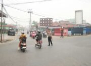 Kapolres HST Turun ke Jalan, Bantu Kelancaran Lalu Lintas dan Keselamatan Pelajar