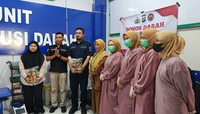 HUT Humas Polri ke-75, Polres HST Kumpulkan 15 Kantong Darah untuk Kemanusiaan
