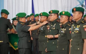 Letkol Kav Perri Pujarama Resmi Pimpin Kodim 1002/HST, Gantikan Letkol Inf Ardiansyah